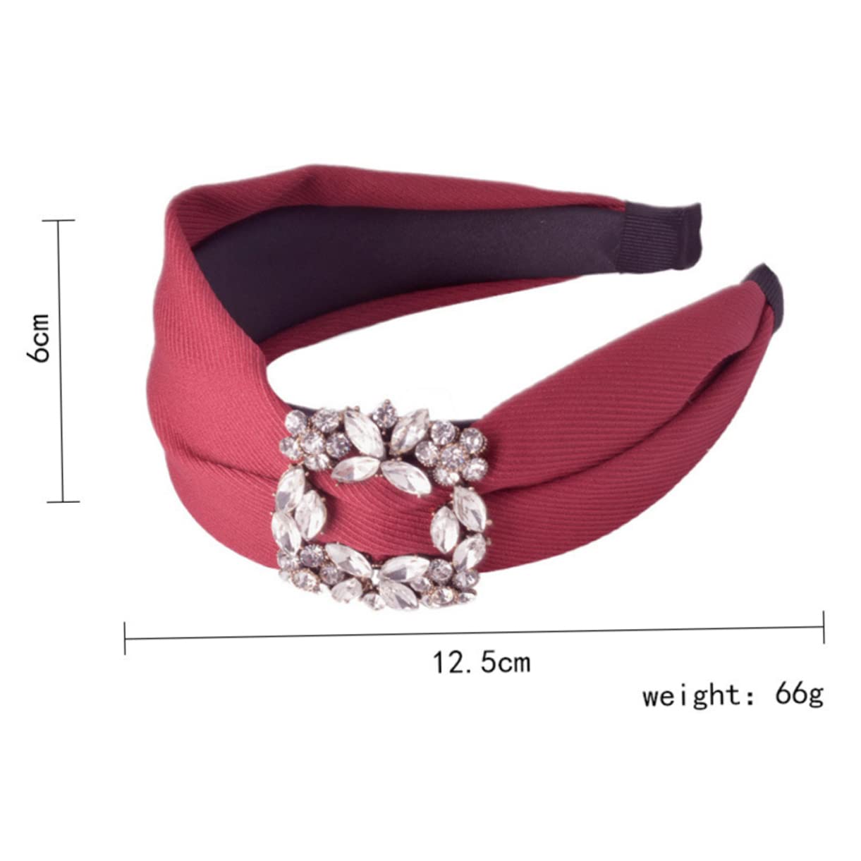 Healeved 3 Piezas Aro De Pelo Ancho Diademas De Moda Diademas Anchas Cruzadas Aros De Pelo Con Cruz Sombreros Envueltos Tela Tocado De De Imitación Pelo De Tela