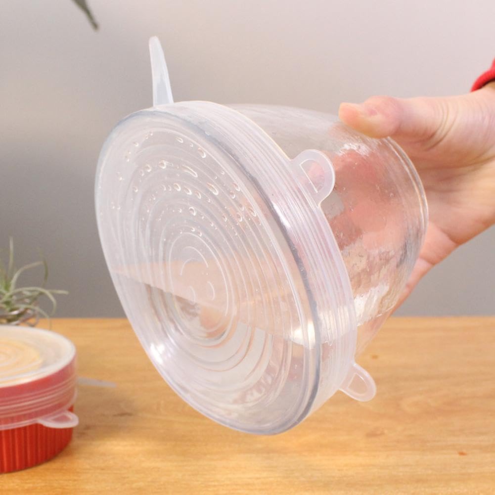 Silicone Stretch Lid: Food Storage Covers for Bowls & Pots