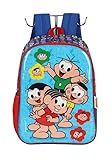 Mochila Luxcel Turma Monica Azul Is41321mn
