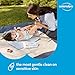 WaterWipes Sensitive+ Newborn & Baby Wipes, 3-In-1 Cleans, Cares, Protects, 99.9% Water, Unscented & Hypoallergenic, 240 Count (4 Packs)