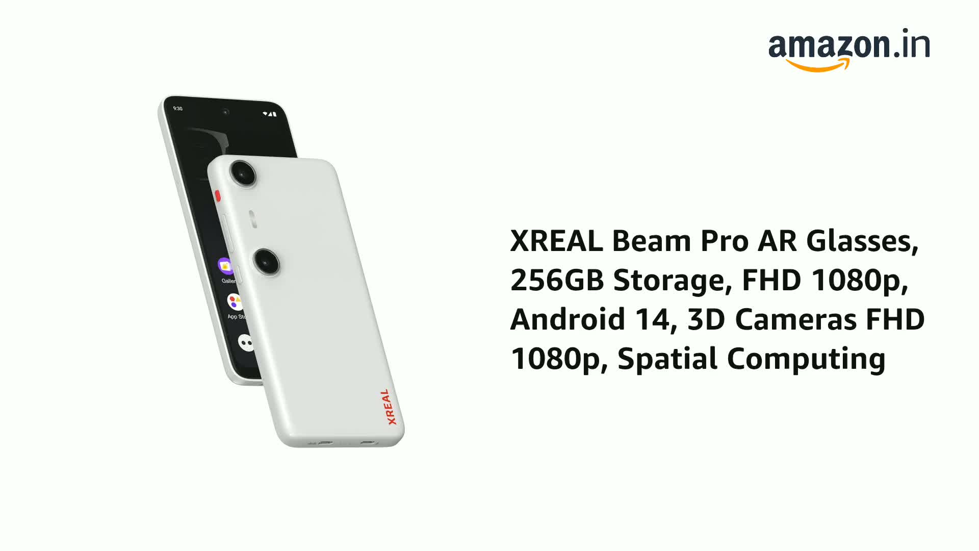 (美品) XREAL BEAM PRO Wi-Fi 256GB 8GB Buy XREAL Beam Pro AR Glasses, 256GB Storage, FHD 1080p