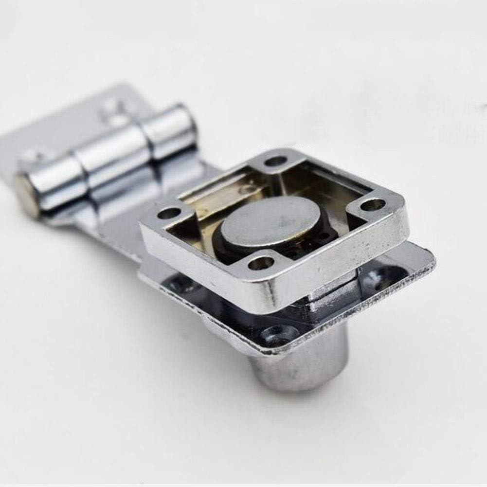Padlock and Key Hasp Staple with Knob Locking Safety Door Clasp Gate Lock Latch, for Locking Shed Doors Cabinets Boxesniture/4 inch (3 Inch)