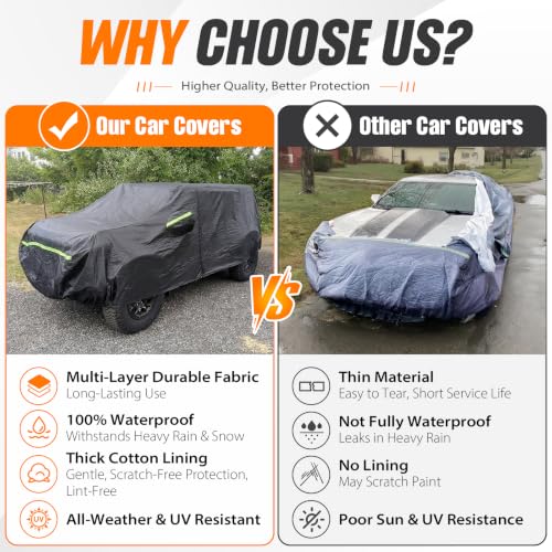 Image of Car Cover for Jeep Grand Cherokee 2011-2025 WK2 (Up to 193 inch L)