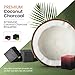 Sunlight® Premium Coconut Charcoal Cubes - (2.5mm) - Long Lasting Natural Coco Charcoal - Zero Ash - Low Odor - 2.5 mm Cubes - Long Lasting - Full Burn (72)
