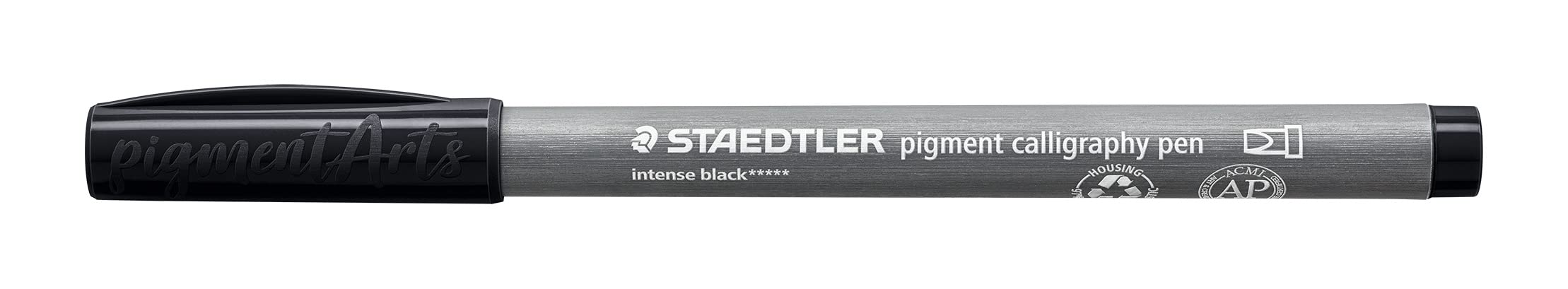 STAEDTLER 375-99 Pigment Arts Calligraphy Pen - Intense Black (Box of 10), standard - Image 2