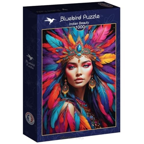 Puzzle 1000 pièces - Indian Beauty
