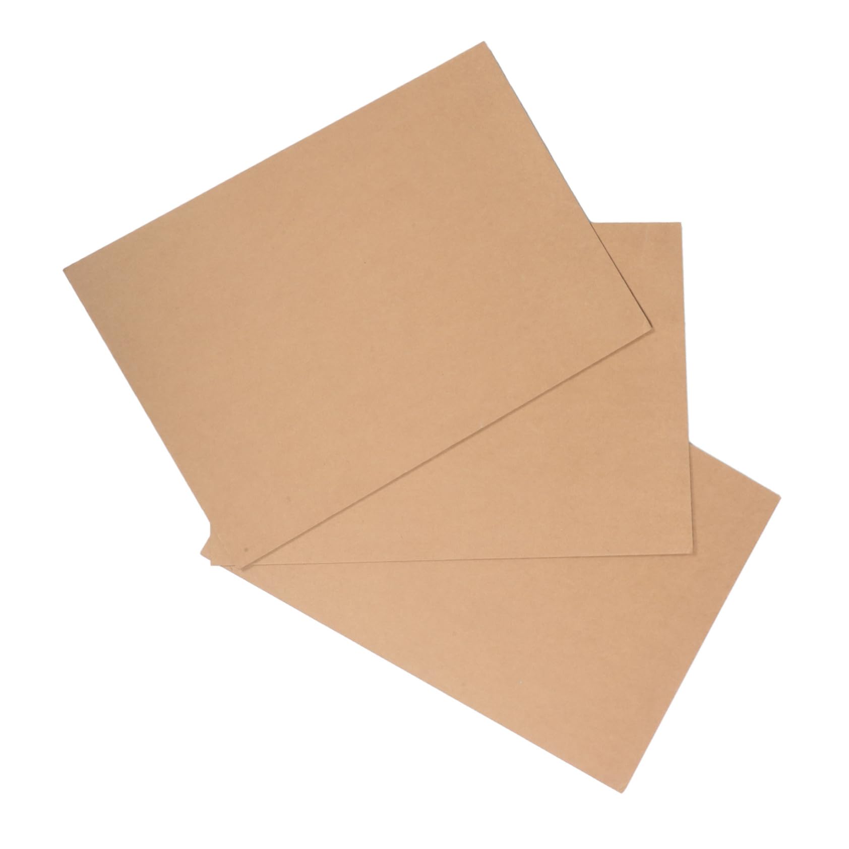 NUOBESTY 3blätter Karton M² Brauner Kraftkarton für Scrapbooking Bastelarbeiten Visitenkarten und Einladungen Dichtes Kraftpapier für Diy-projekte und Events