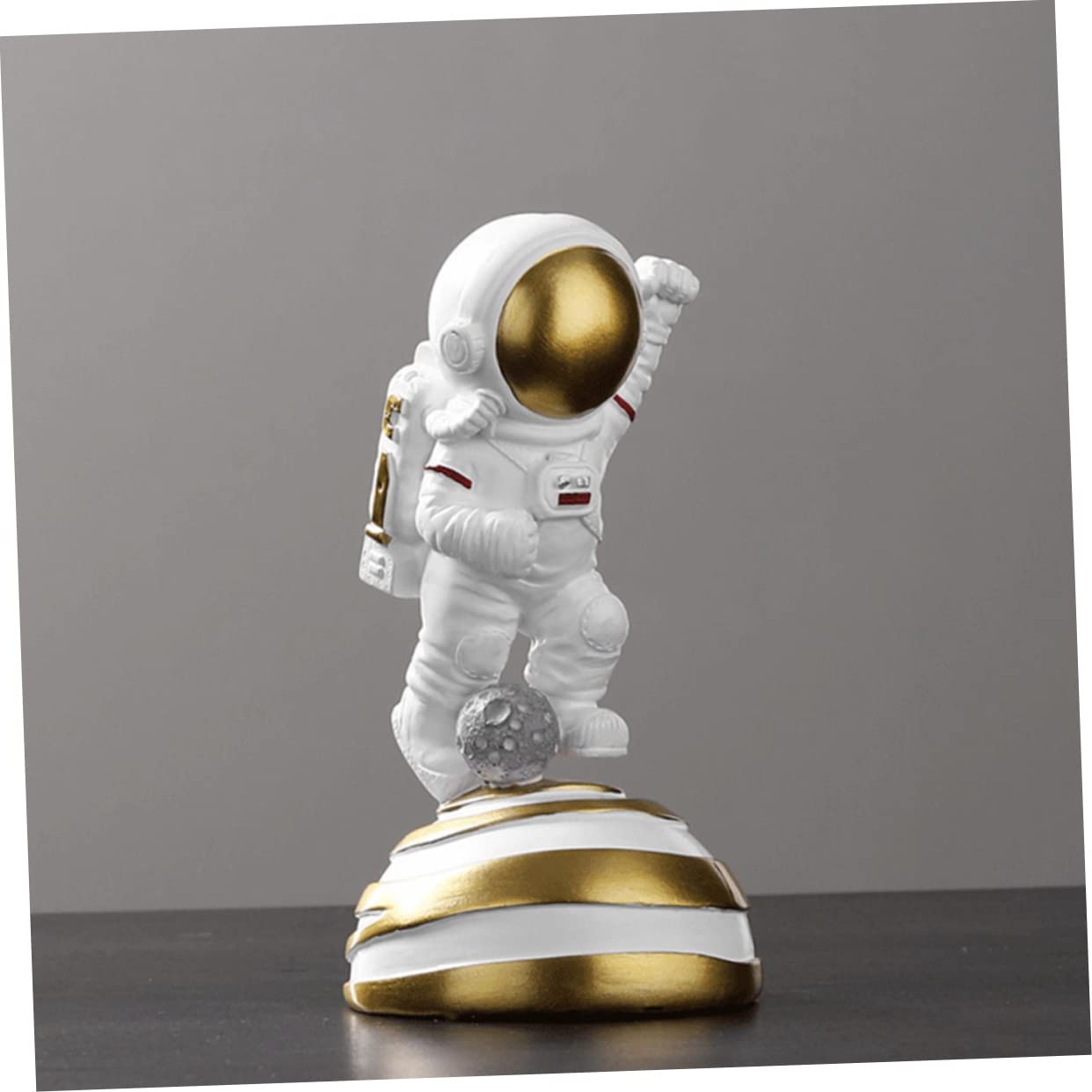 Abaodam Figuras de Astronautas Creativas Estatua de Astronauta para Escritorio de Escritorio para Decoración de Oficina para Exhibición Estantería
