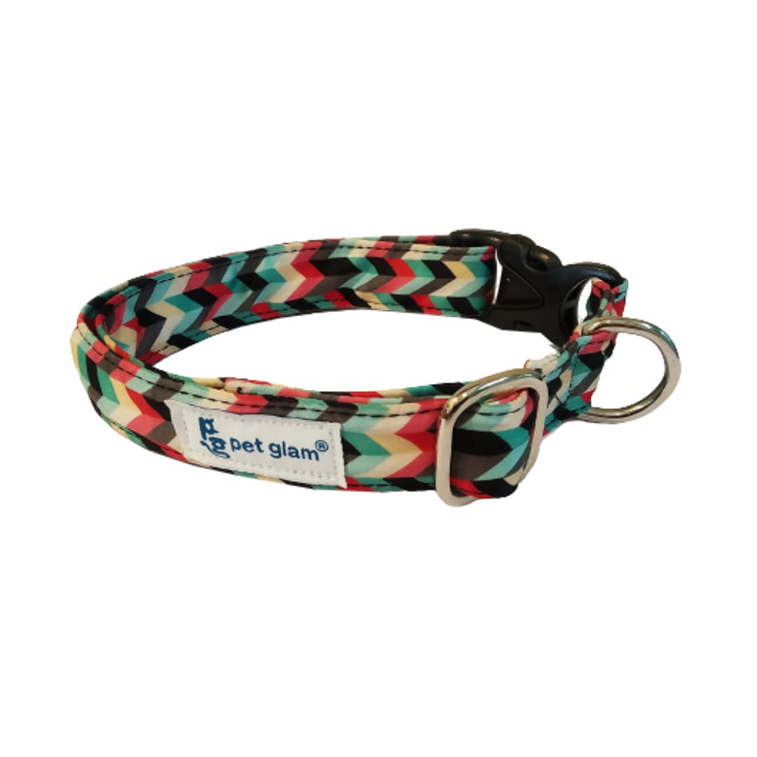 Pet Glam Neck Collar for Dogs-Puppies-Indies-Labs-Riley-with Strong Adjustable Buckles for Big Dogs (B09C536M1K) Amazon Price History, Amazon Price Tracker