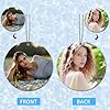Personalized Photo Car Air Freshener – Custom Double-Sided Print – Fresh Linen Scent – Eco-Friendly, Long-Lasting Fragrance – Unique Gift for Family, Friends, Lovers (Circle) #1