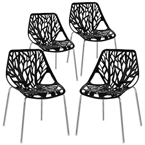 Bonnlo Stackable Dining Chair Set of 4 Cover