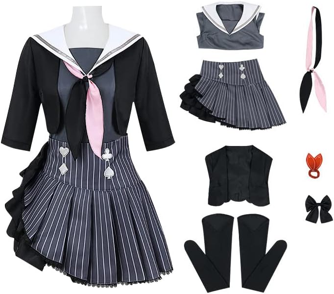 Miniatura 2 de Akiyama Mizuki - Disfraz de cosplay para juegos de rol ropa para Halloween carnaval exhibición de anime