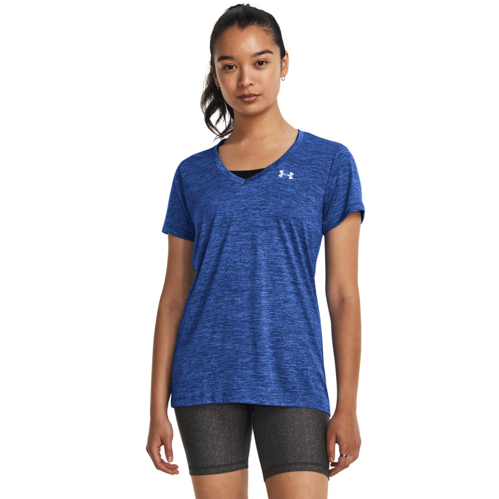 Under Armour Women's UA Tech™ Twist V-Neck Short Sleeve Tech SSV- Twist Mujer (Pack de 1) — view 114