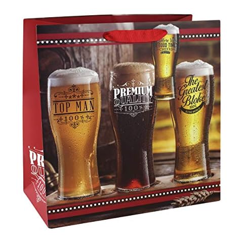 Clairefontaine Medium Gift Bag with Beer Design Cover