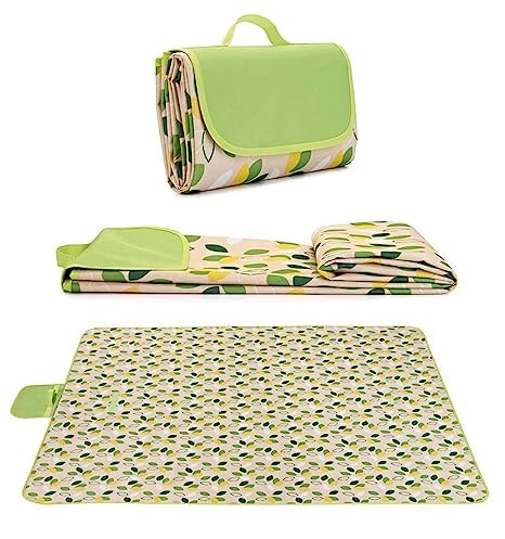 Picnic Mat Blanket || Beach Mat || Outdoor Foldable Water-Resistant Portable Mat || Used for Yoga ||Waterproof Mat for Outdoor, Travel, Camping, Hiking (Green) (B0CF9NM6GC) Amazon Price History, Amazon Price Tracker
