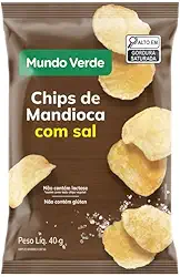 Chips de Mandioca com Sal Mundo Verde Mundo Verde 40g