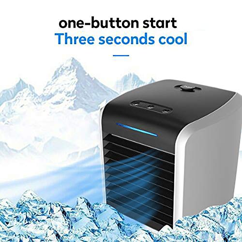 KimBird Personal Space Air Conditioner,Portable Mini Air Conditioner Cooler with 7 Colors Light,3
