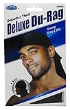Dream Du-Rag Deluxe (12 Pieces) Smooth & Thick Black Glowing