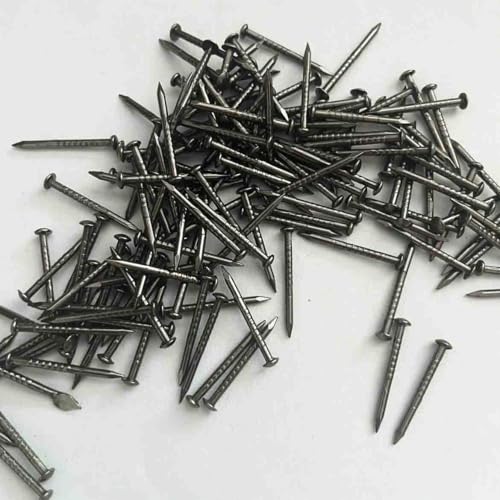 Image of Tiny Wooden Nails for DIY Craft Projects, Antique Drawer Repairing, Mini Boxes Decorative Accessories, 1inch, 100pcs (Black, 25mm)