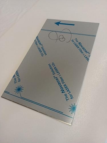 Placa de chapa de aluminio aleación plana 1/8 "(.125) x 3 pies de largo x 4 pulgadas de ancho 5052 H32 con película protectora 36 pulgadas x 4