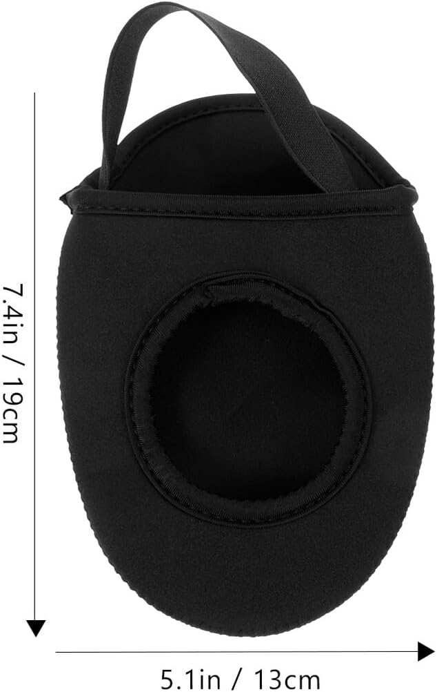 Mikinona Anti-Slip Neoprene Cycling Shoe Covers Winter Overshoes Windproof Protective Riding Toe Covers for Bicycle Lock Equipment