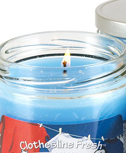 Image of Pet Odor Exterminator Specialty Pet Products Clothesline Fresh 13 Oz Candle, 2-Pack