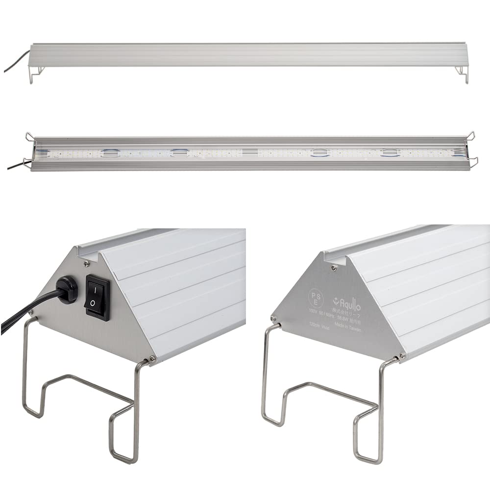 水槽用LEDアクロ TRIANGLE LED VIVID 1200 水草育用 Amazon.co.jp: □アクロ TRIANGLE LED VIVID 1200