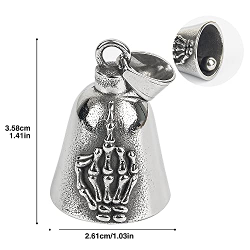 Image of Motorcycle Bell for Luck, Drive Safe Cycling Bells For Bikers Riders