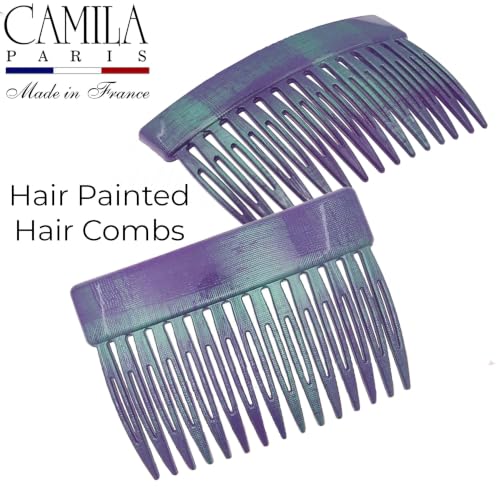 Image of Camila Paris CP2945 Hair Side Comb, 3 inch Small French Twist Hair Combs Clips