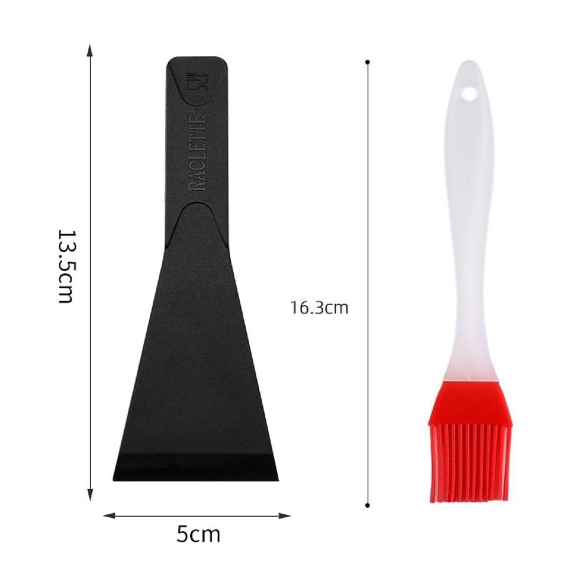 Set Di 8 Spatole Raclette In Nylon - Palette Per Formaggio, Antiaderenti E Facili Da Pulire - Foto 2