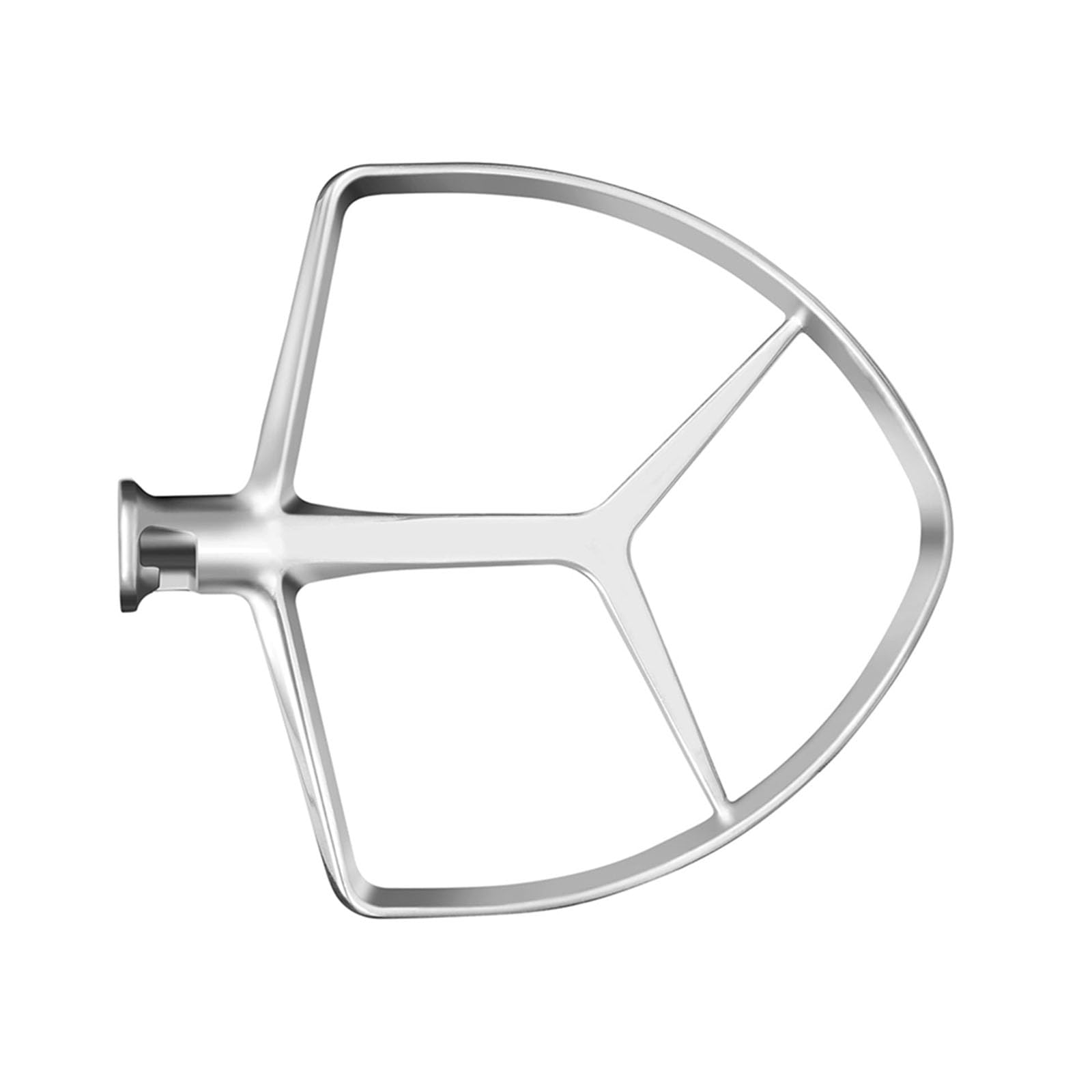 Stainless Steel Flat Beater 7QT Mixer Beater Paddle Tilt Head Stand Mixer Attachment Dishwasher Safe Stainless Steel Replacement