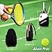 ALIEN PROS Lightweight Tennis Sling Backpack for your racket and other essentials - Pack quickly and lightly for tennis and in life - Tennis Racket Bag Sling Bag for men and women, Pink
