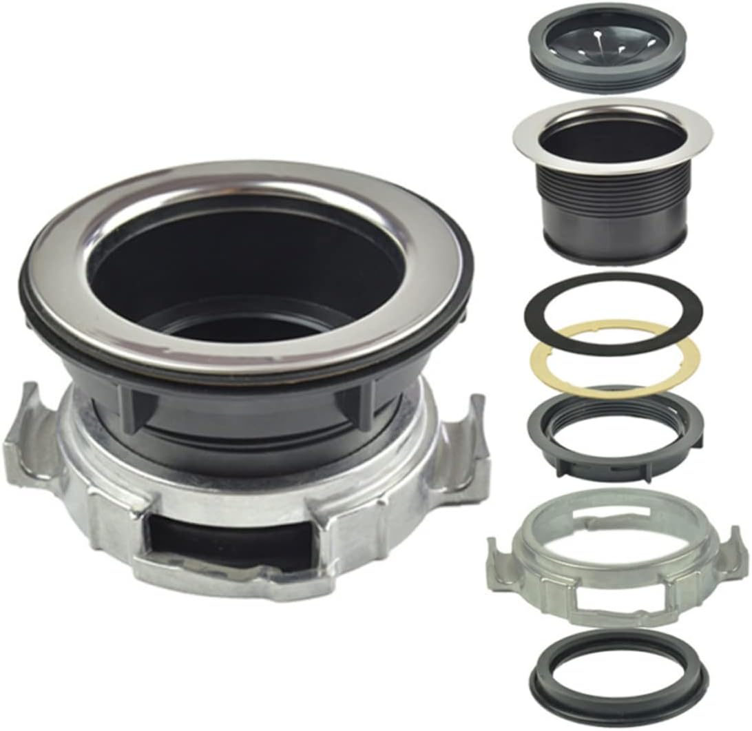 Garbage Disposal Accessory Food Waste Disposer Flange Drain Lock Nut Easy to Install Sink Plug Stopper Kitchen Sink Strainer