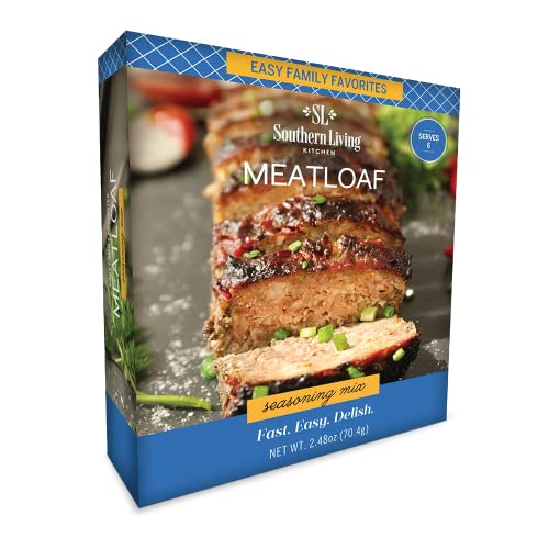Southern Living Meatloaf Seasoning Mix, Meatloaf Seasoning & Spice for Family Dinner Recipes, 2.48...