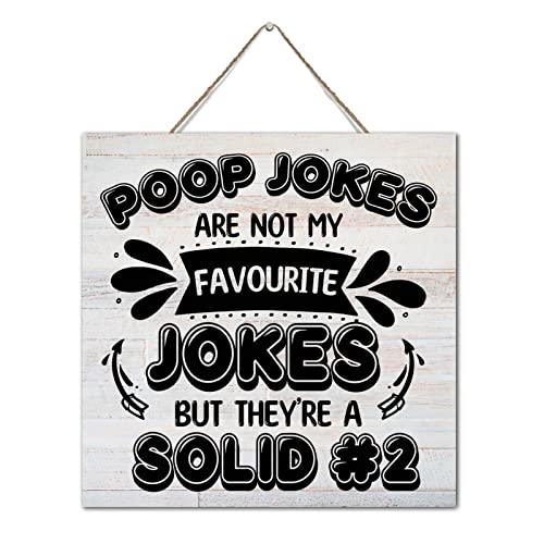 Décoration de table à suspendre en bois humour pour un salon convivial - 2