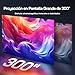 Imagen de WOLFANG Proyector Portátil 4K, 28000 Lúmenes