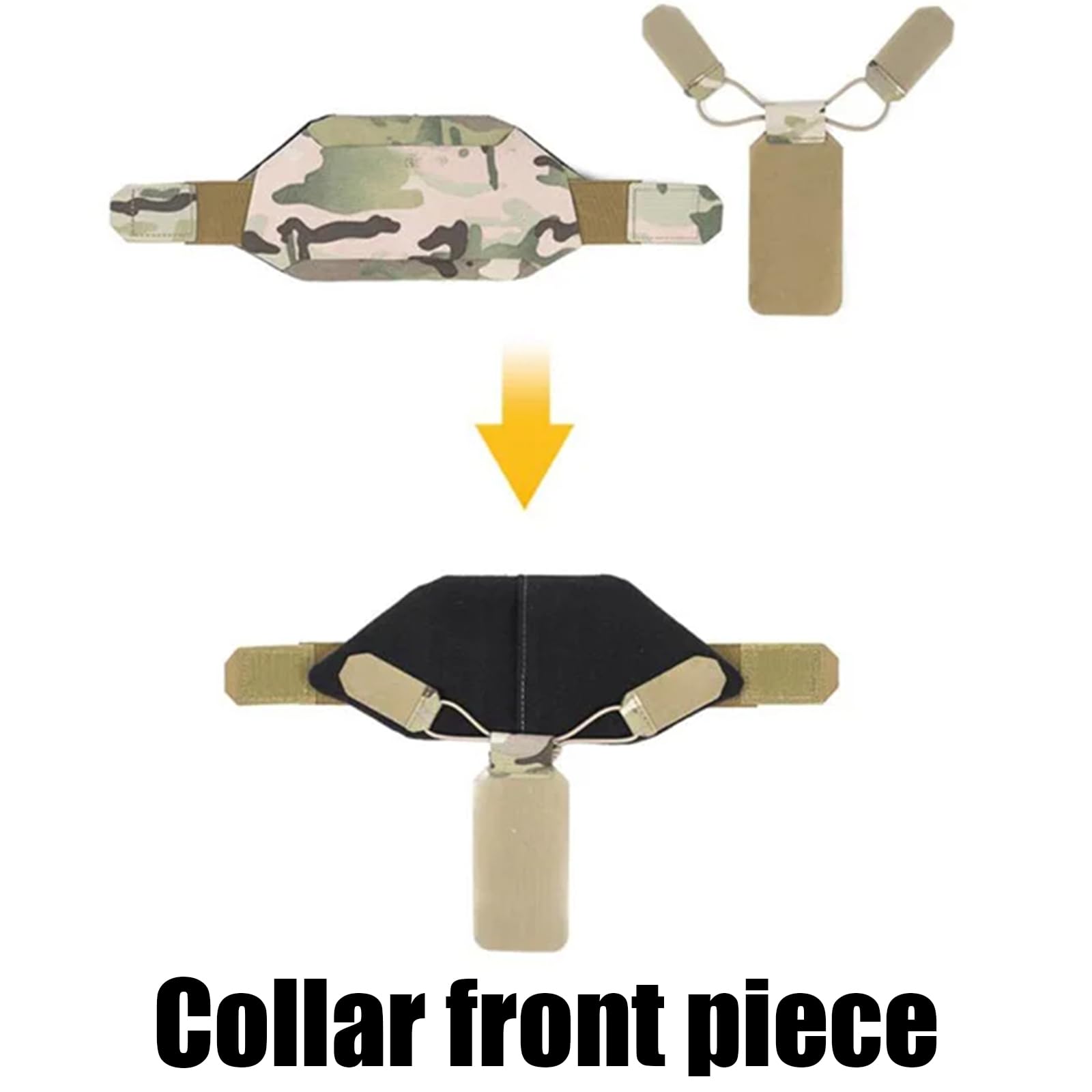Protezione tattica per il collo, gilet tattico universale per la protezione del collo, accessori da caccia per airsoft.