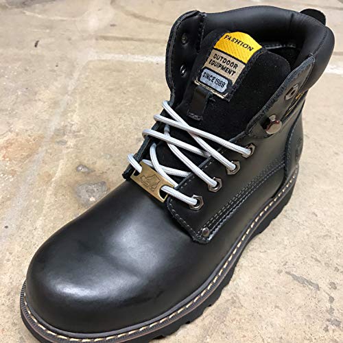 Image of 3 Pairs Heavy Duty Round Boot Laces Shoelaces for Hiking Walking Construction Safety Work Boots Shoes