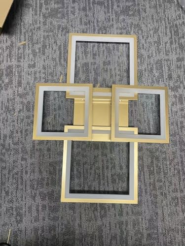 Modern LED Ceiling Light, Square LED Flush Mount Ceiling Light,