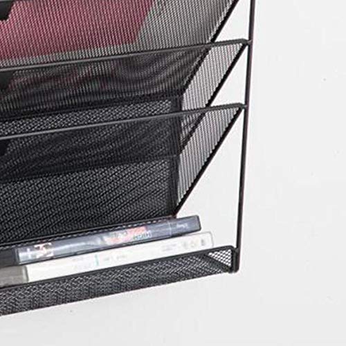 Panier Mural Dijiusidy Pour Magazines - Étagère Fer Anti-rouille, Facile à Installer