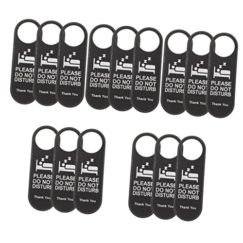 NUOBESTY 15 carteles para puerta de hotel, no molestar, cartel para oficina para puerta de oficina para placa no molestar