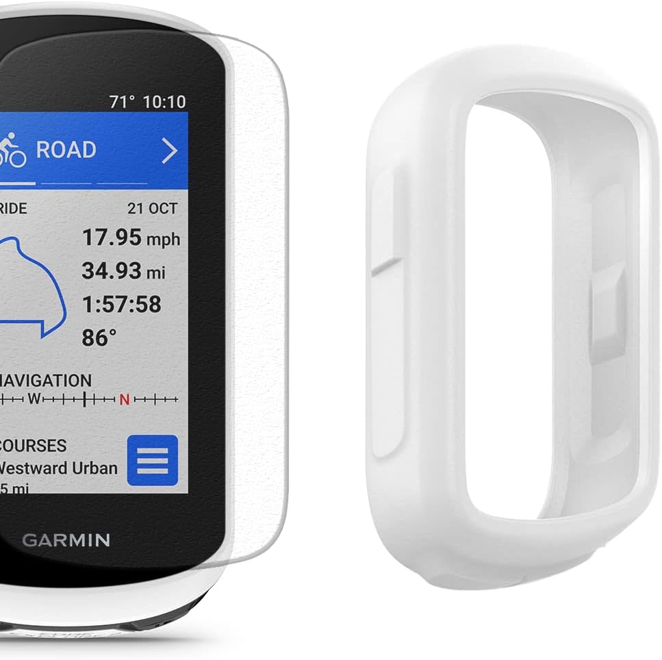 Garmin Edge Explore 2 (Power Mount) Bicycle Computer - Touchscreen Easy to Use Cycling GPS, Maps, Traffic Updates - Bundle with PlayBetter Silicone Case (Black) Tempered Glass Screen Protectors Garmin Edge Explore 2 (Power Mount) Bicycle Computer - Touchscreen Easy to Use Cycling GPS, Maps, Traffic Updates - Bundle with PlayBetter Silicone Case (Black) Tempered Glass Screen Protectors