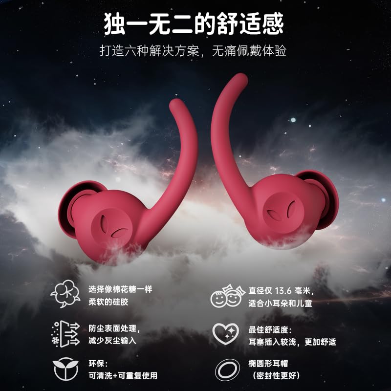 Ear Plugs for Sleeping, 3 Pairs of Earplugs