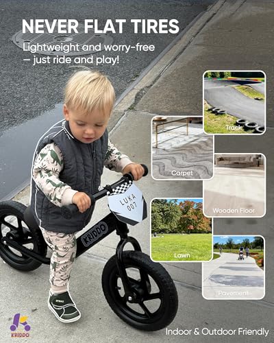 image for KRIDDO Toddler Balance Bike 2 Year Old, Age 24 Months to 5 Years Old, 