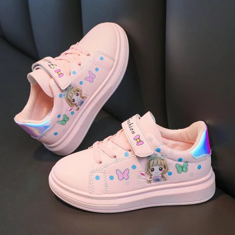 Kid Girls Cartoon Lovely Walking Sneakers for Outdoor Sport Running Travel School3
