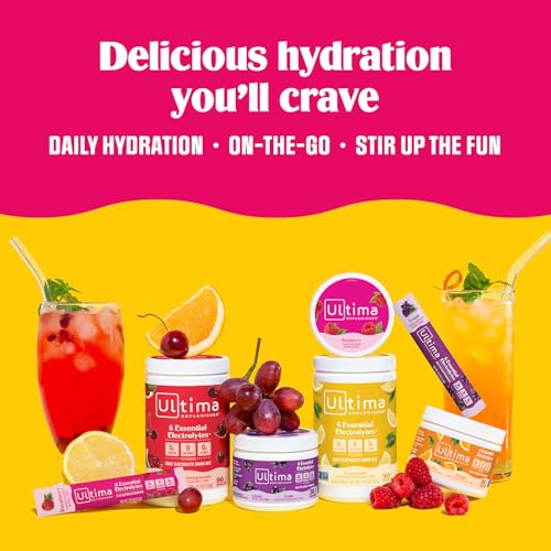 Ultima Replenisher Pink Lemonade Electrolyte Powder, 30 servings — view 9