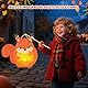 Herenear 4 Stück Laternen Bastelset für Kinder, Sankt Martin Laterne Basteln, DIY Herbst Dekoration Bastelset, Tierische Papierlaternen mit Laternenstäben, Geschenk Jungen Mädchen Sankt Martin