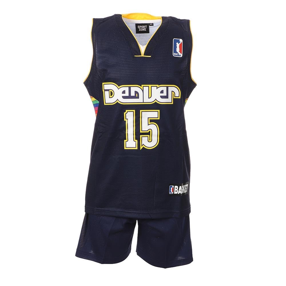 Sport Zone Denver Youth Navy Basketball Set, Marine, 4 Years