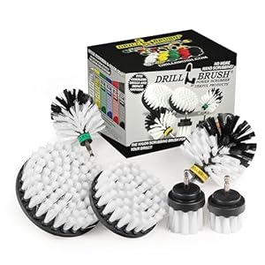 Drill Brush – Ultimate Car Wash Kit – Cleaning Supplies – Car Carpet – Truck Accessories – Wheel Brush – Motorcycle Accessories – Car Mats – Spin Brush – Interior Leather, Vinyl, Upholstery, Fabric