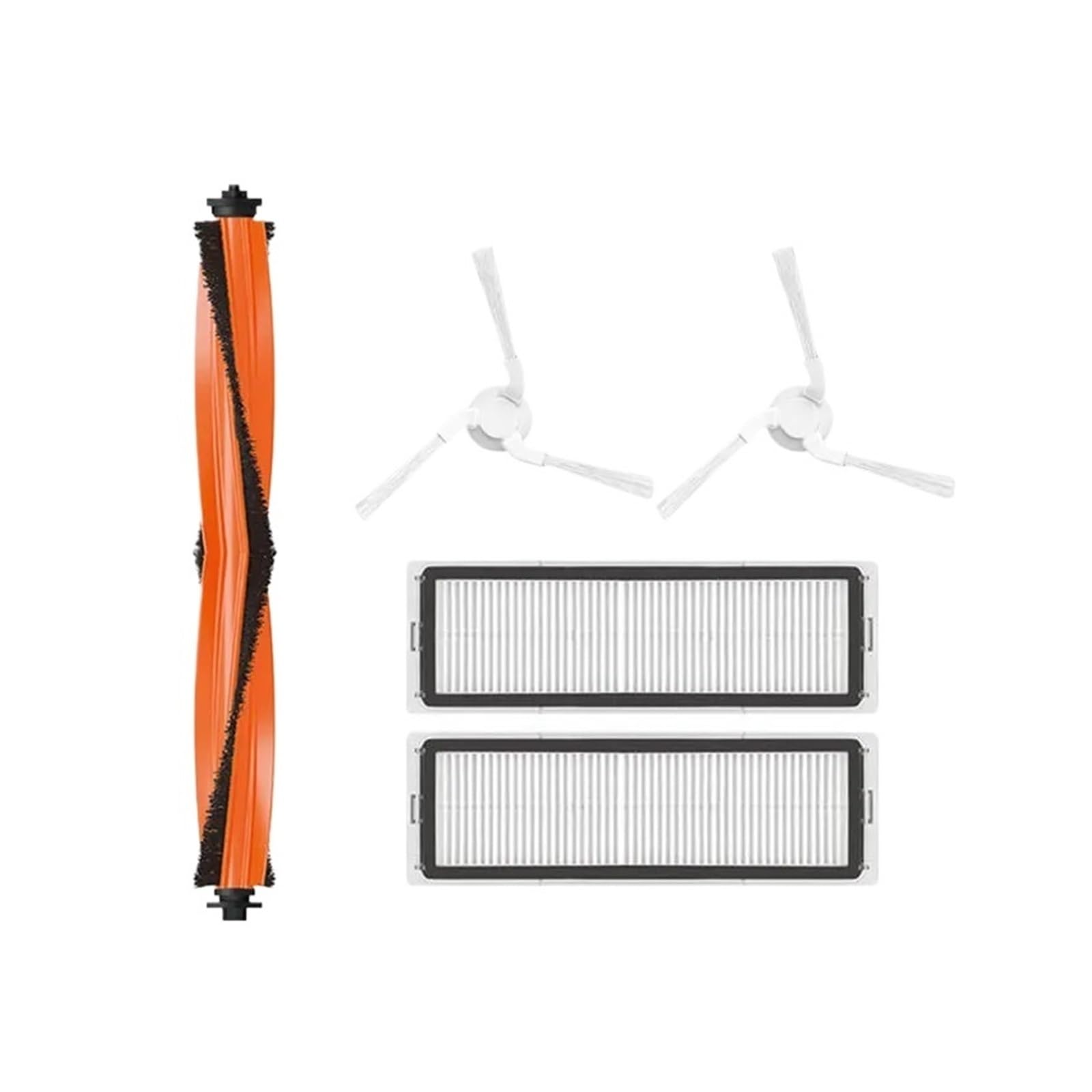SteFik Robot Vacuum Repair Kit. Compatible for Xiaomi Mijia STYTJ06ZHM Self Cleaning Robot Vacuum Mop Pro Hepa Filter Main Side Brush Mop Cloth Vacuum Cleaner Accessories (Color : As shown04)-image-1